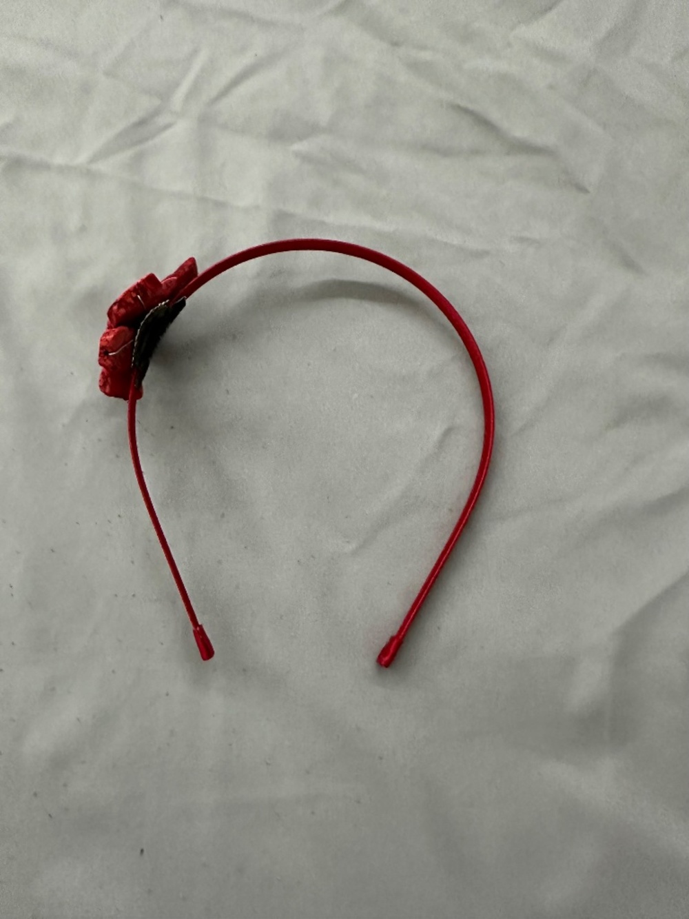 2 Headbands lots Tasha false Coral headband denim